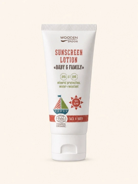 Baby &amp; Family Sunscreen Lotion SPF 50 – krem przeciwsłoneczny dla dzieci i skóry wrażliwej 100 ml