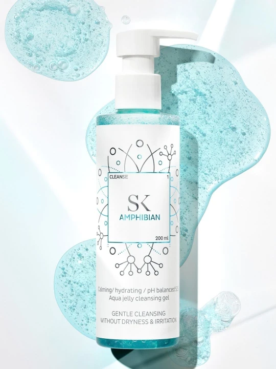 Skintegra Amphibian - łagodny żel do mycia twarzy 200 ml