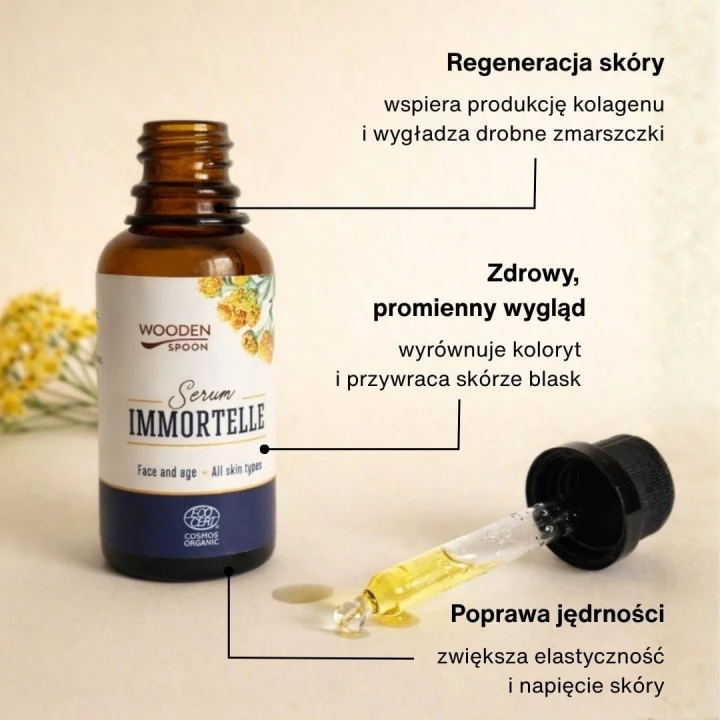 Wooden Spoon Immortelle – naturalne serum przeciwzmarszczkowe 30 mlSpoon Immortelle Serum 3.jpg
