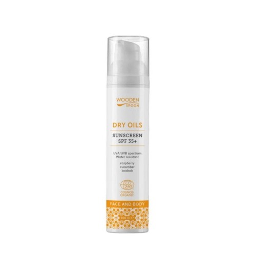 Wooden Spoon SPF 35+ Dry Oils – pielęgnujący SPF do twarzy i ciała 100 ml